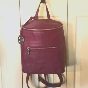CMD leather back pack